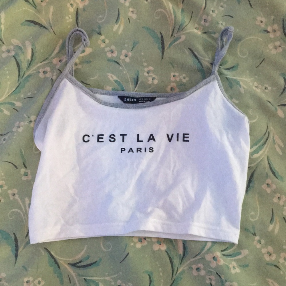 Adjustable comfy crop top (girls)